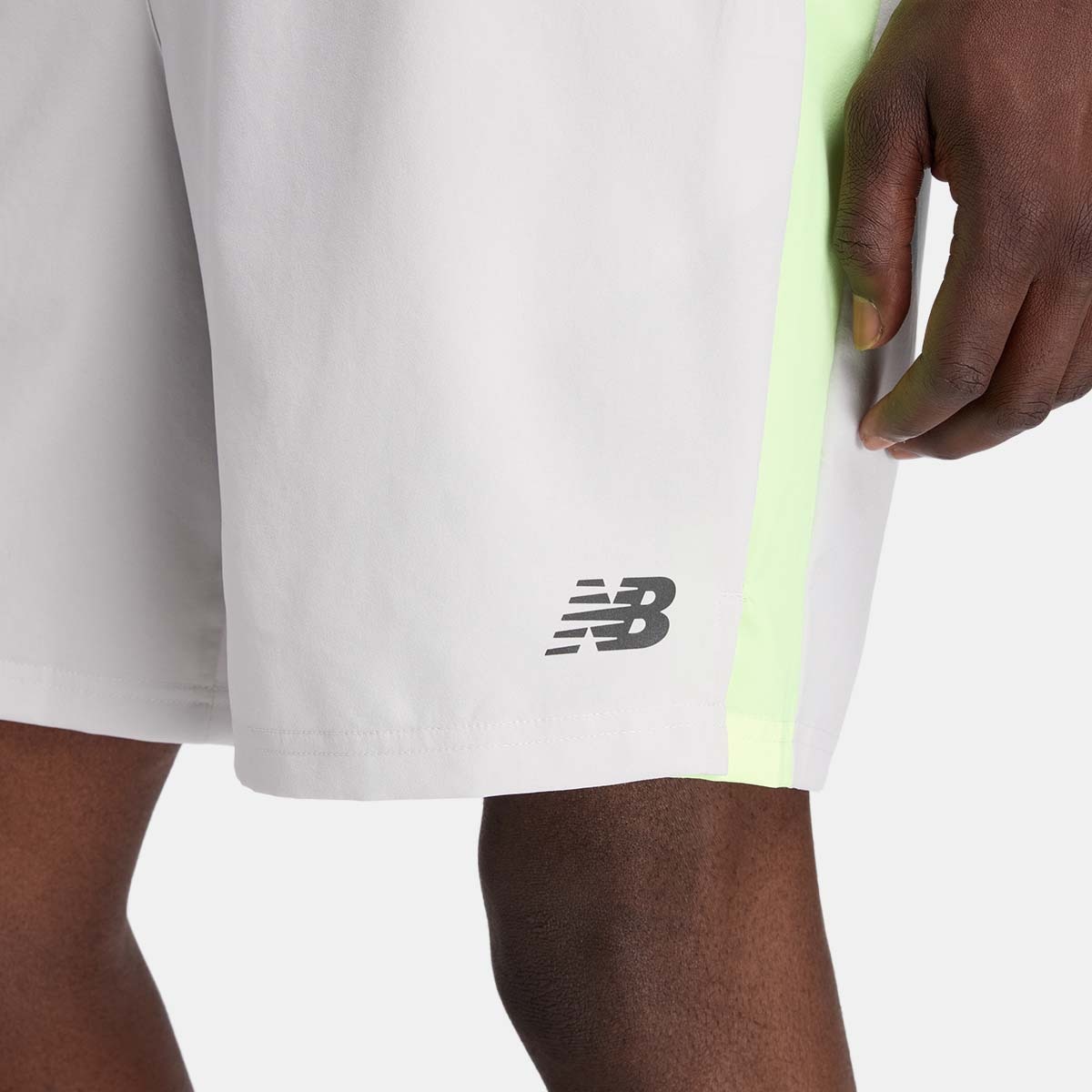 Casaco de Running de Homem Fast Days Cinzento / Amarelo-6