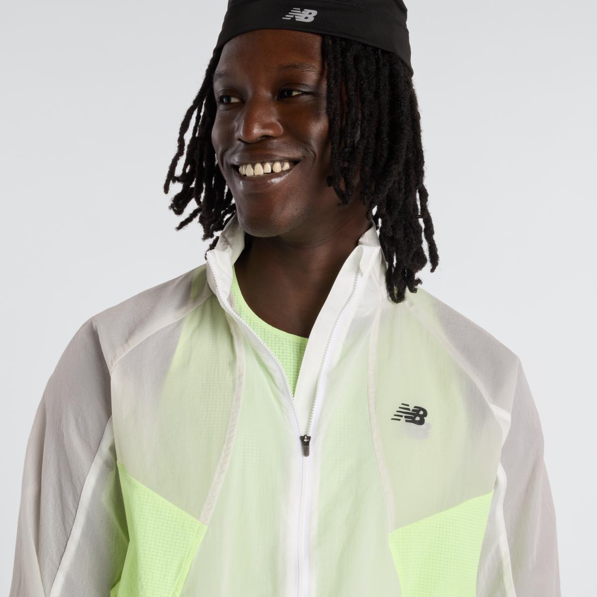 Casaco de Running de Homem RC Transparente-5