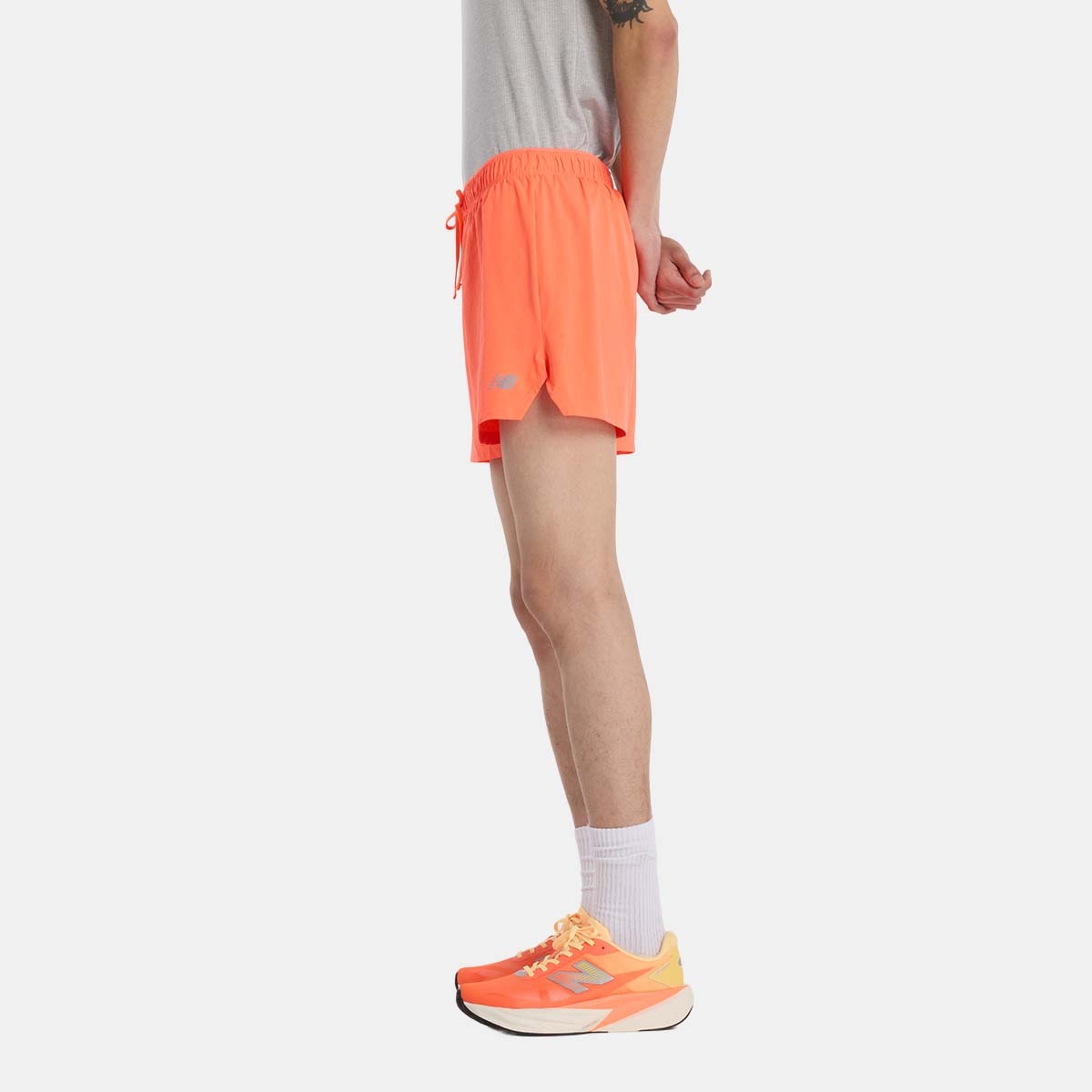 Calções de Running de Homem RC 5" Vermelho-2