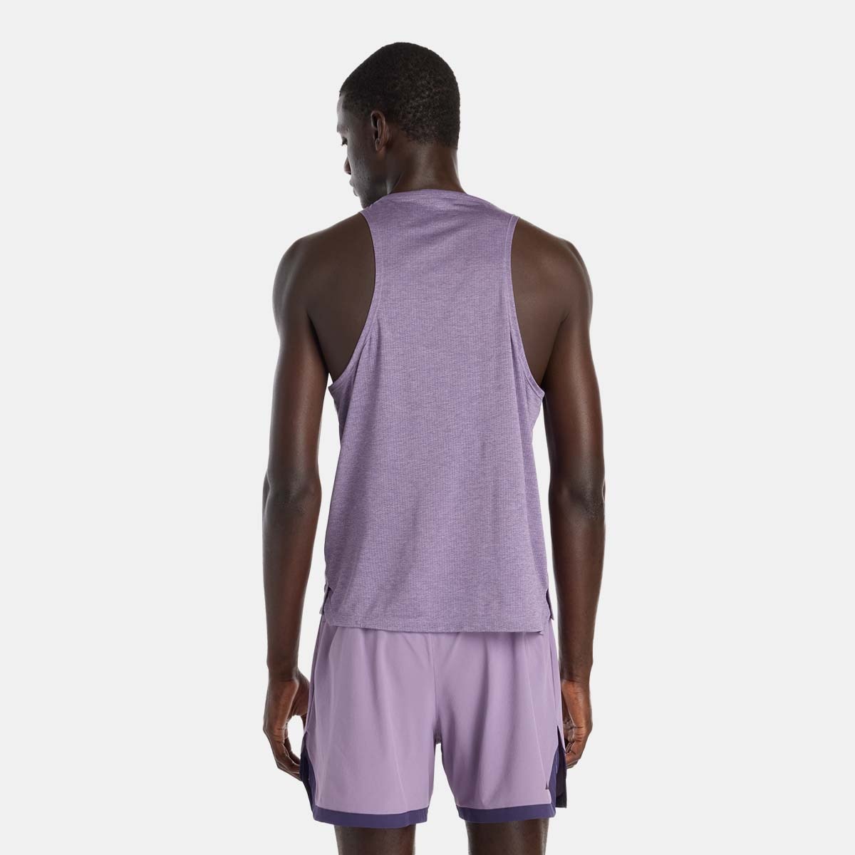 T-shirt sem Mangas de Running de Homem Athletics Roxo-3
