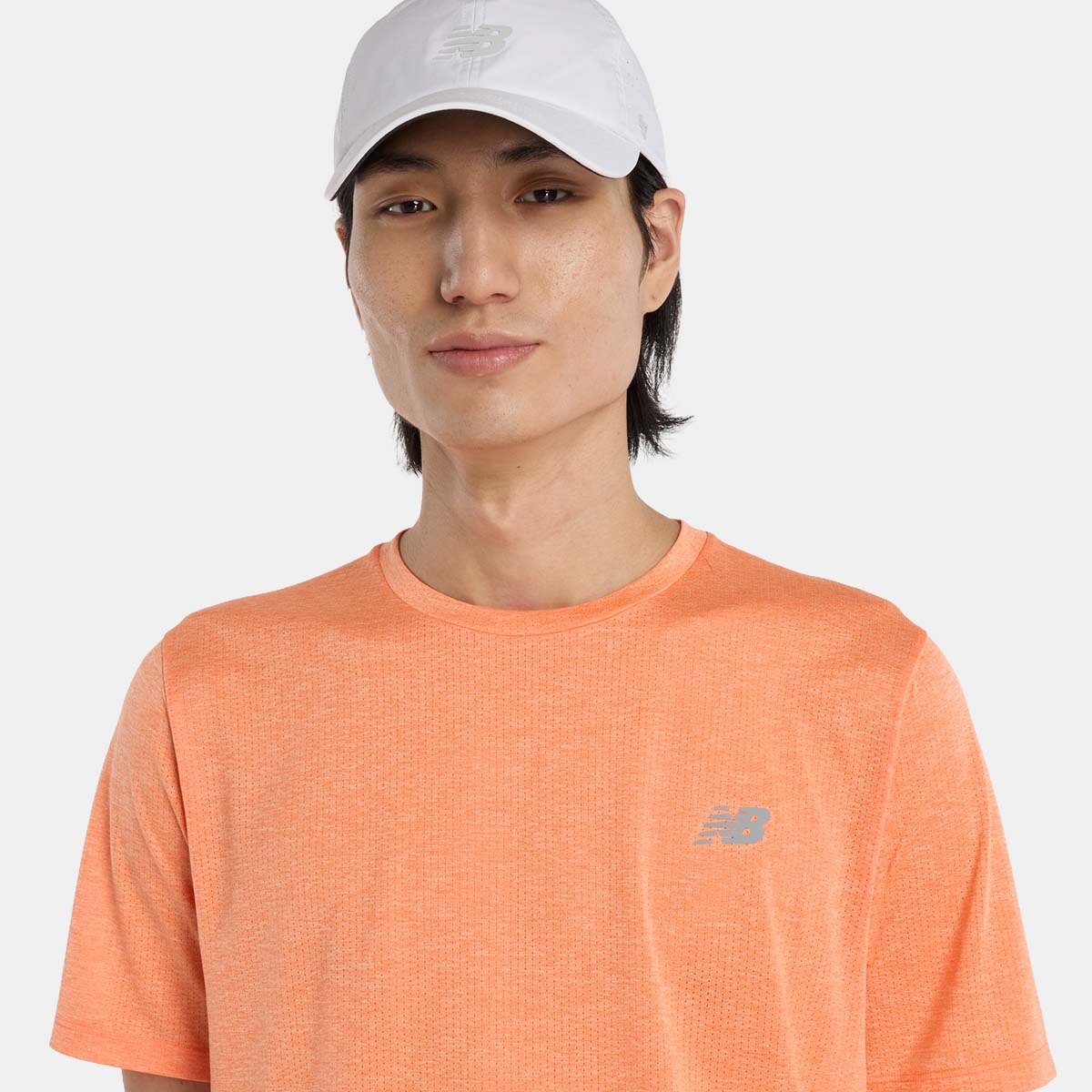 T-shirt de Running de Homem Athletics Vermelho-4