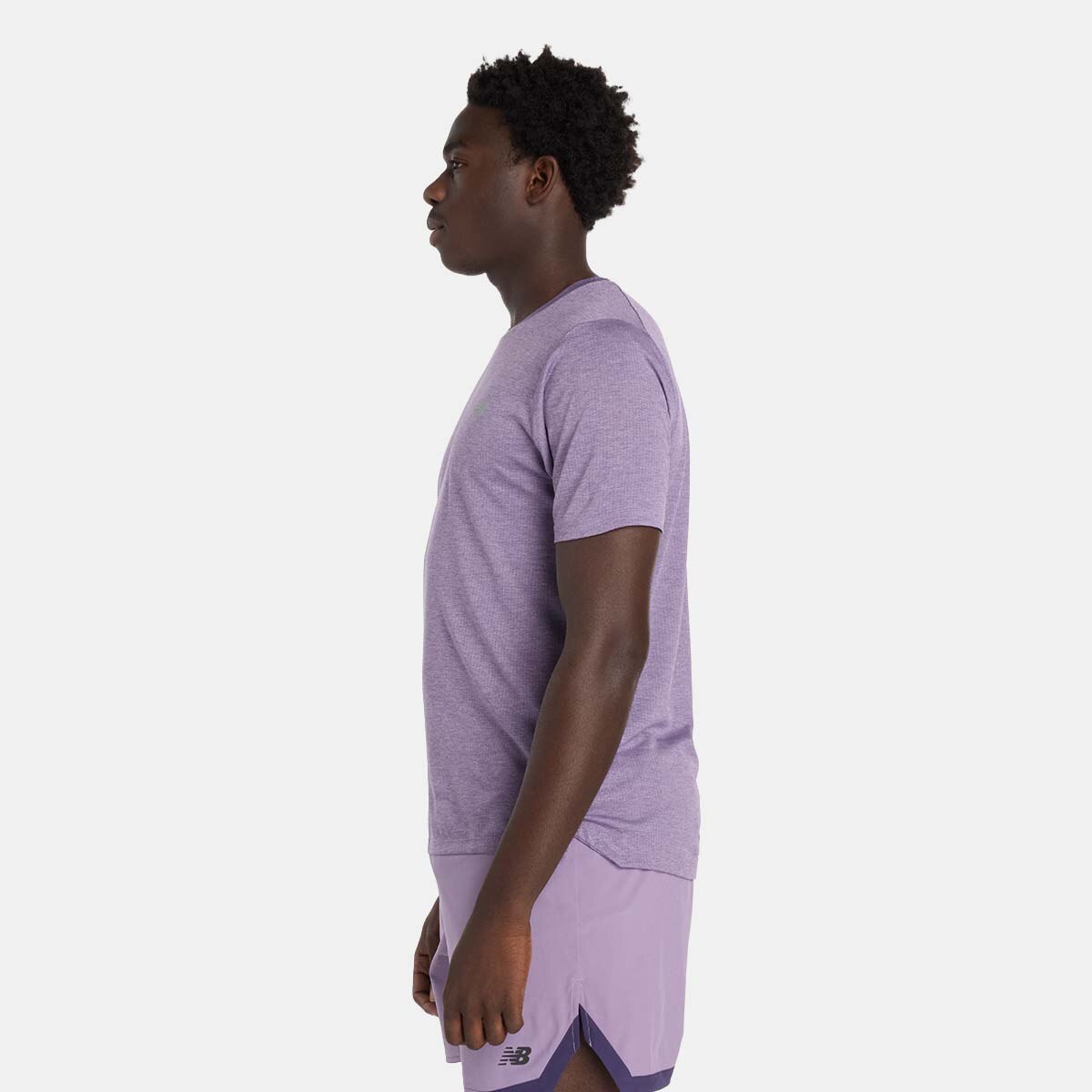 T-shirt de Running de Homem Athletics Roxo-2