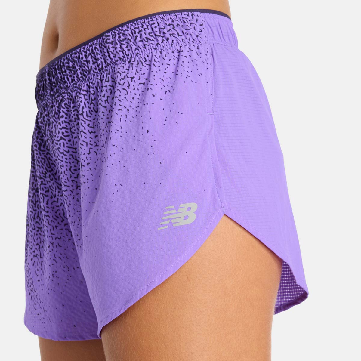 Calções de Running de Mulher 3" RC Ultra Light Printed Lilás-5