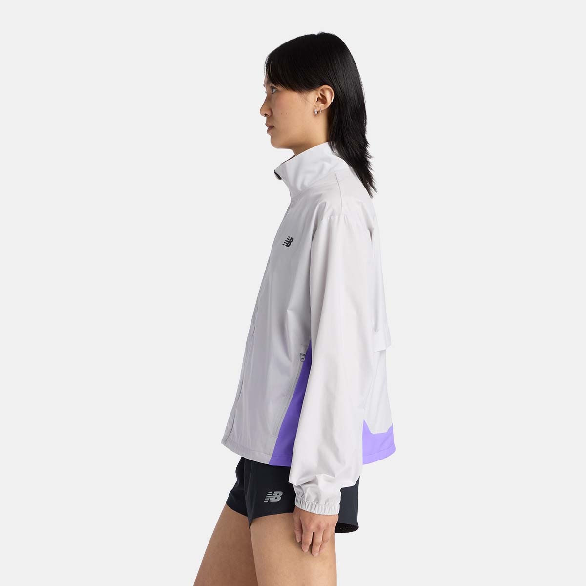 Casaco de Running de Mulher Fast Days Cinzento-2