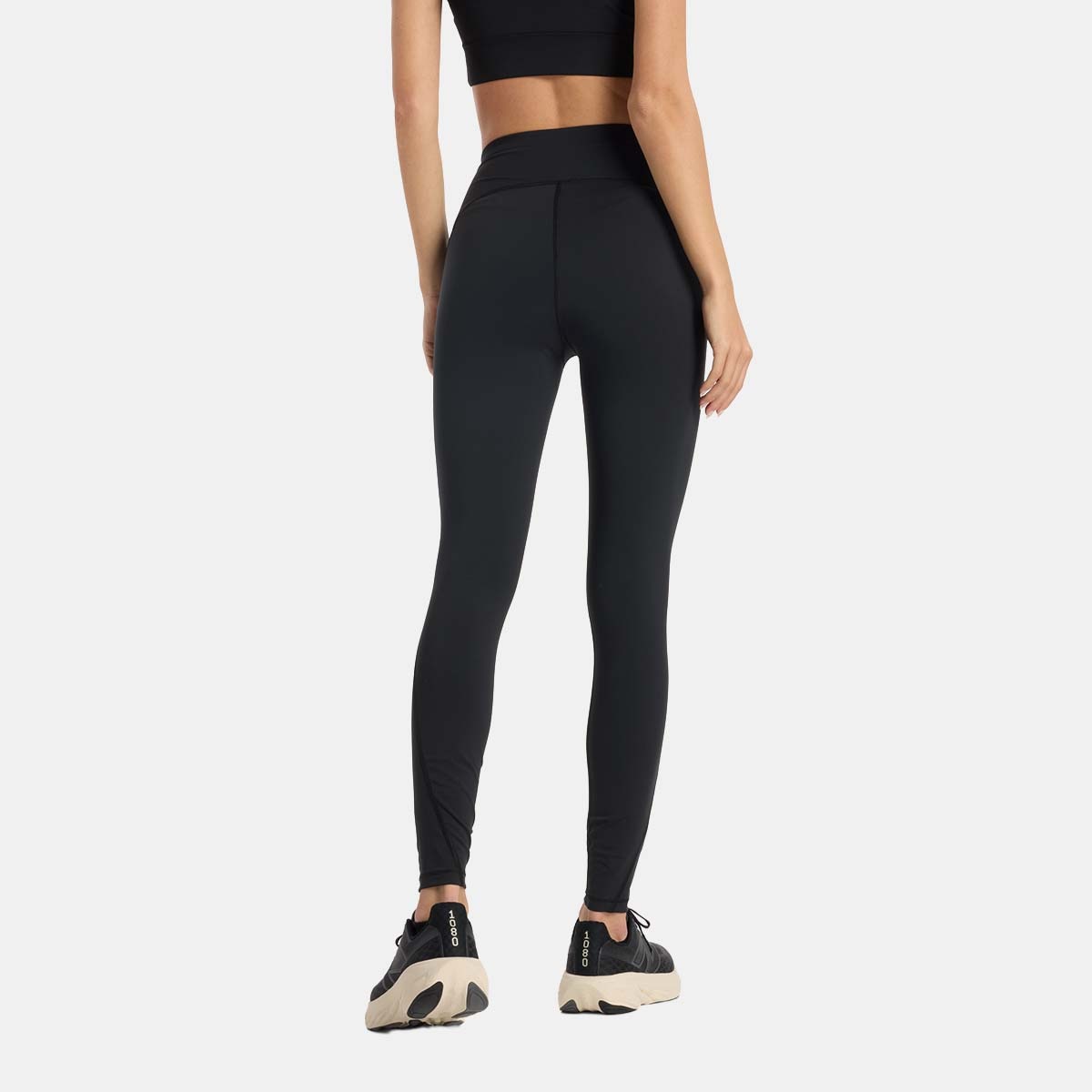Leggings de Running de Mulher 27" Sleek High Rise Preto-3