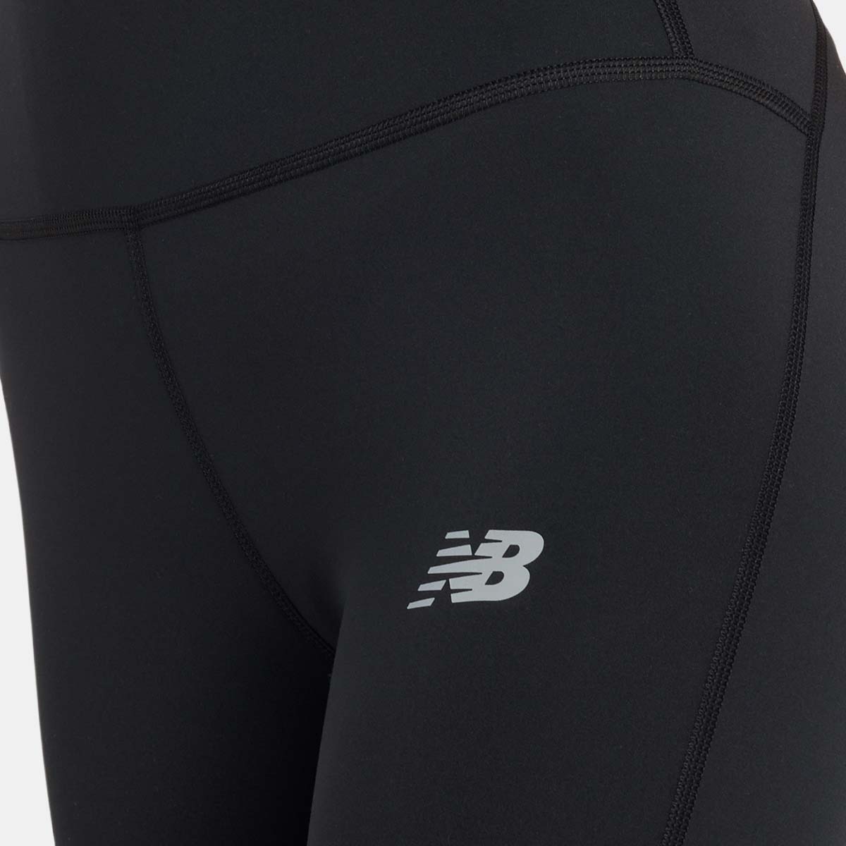 Leggings de Running de Mulher 27" Sleek High Rise Preto-5