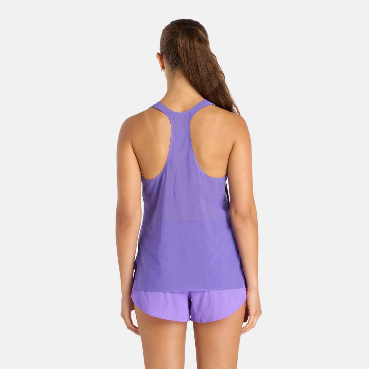 T-shirt de Running de Mulher Race Day Ultra Light Printed Lilás/Multicolor-3