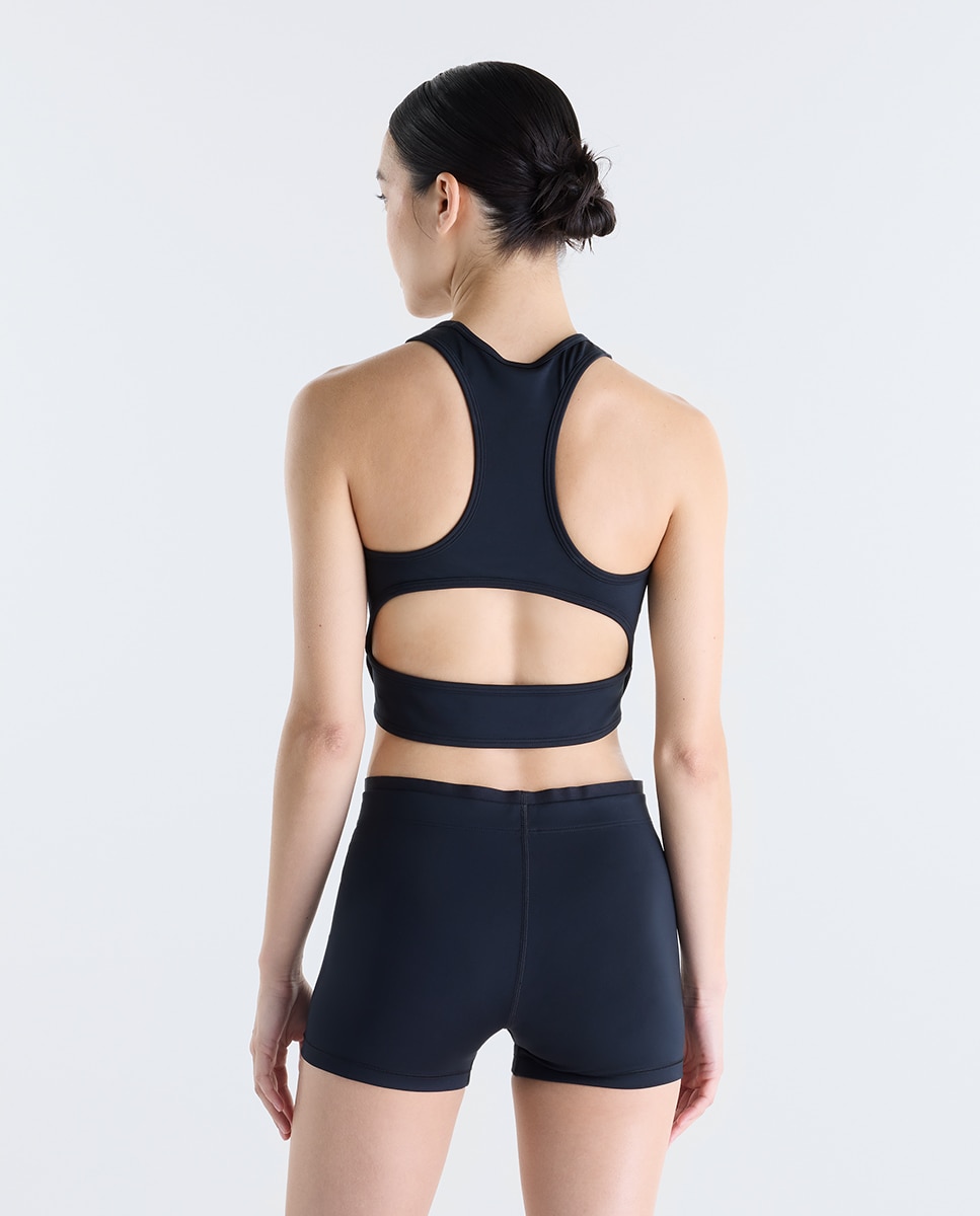 Top de Running de Mulher Fast Days Fitted Preto-2