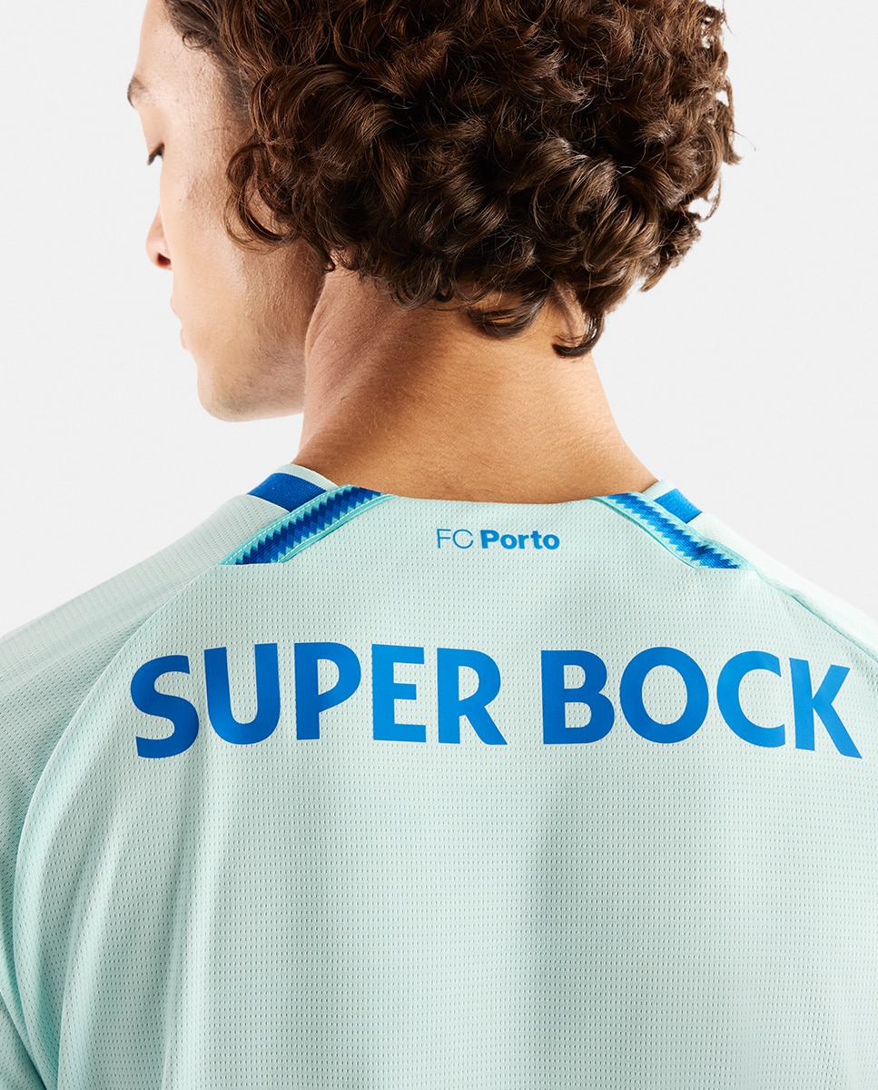 T-shirt Réplica de Homem 3.º Equipamento FCP 2026/2027 Azul-5