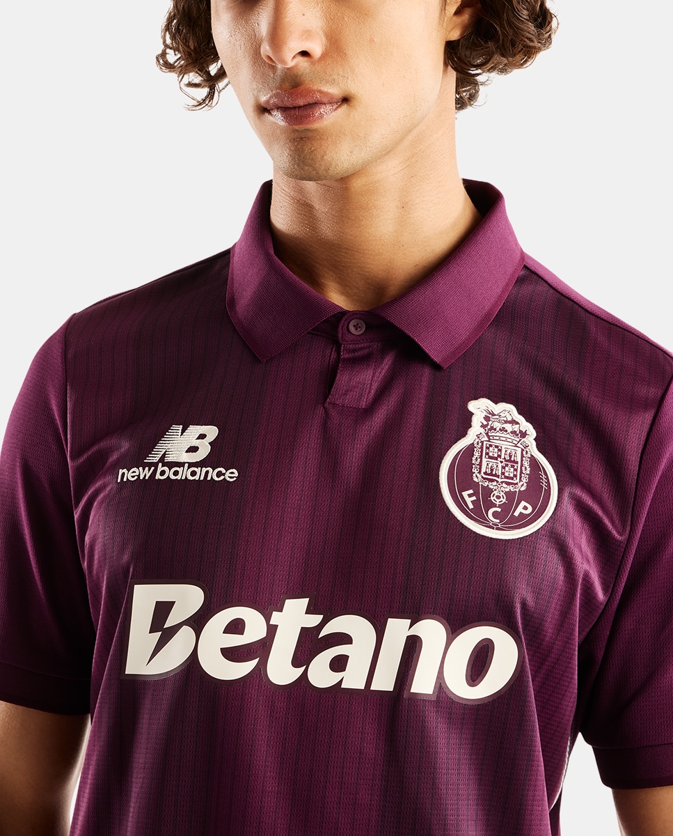 Camisola Réplica de Homem 2º Equipamento FCP 2026/2027 Roxo-3