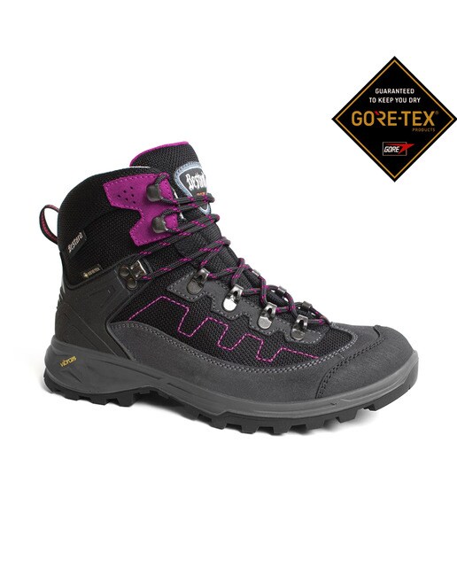 Bestard Botas de montaña de mujer Teix Lady Gris / Morado