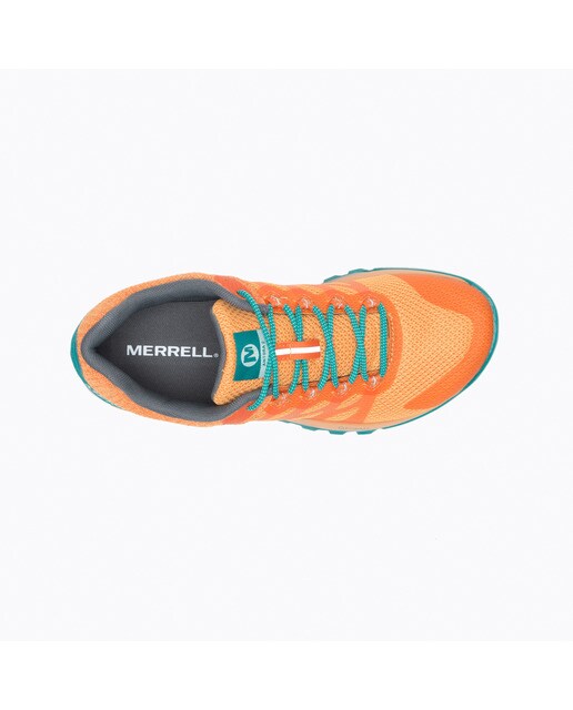 Zapatillas de trail running de mujer Antora 2 Merrell - Naranja / Verde Naranja / Verde-2