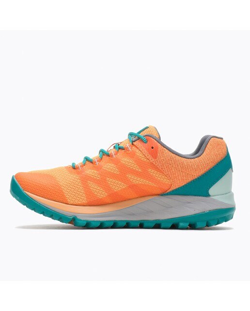 Zapatillas de trail running de mujer Antora 2 Merrell - Naranja / Verde Naranja / Verde-3
