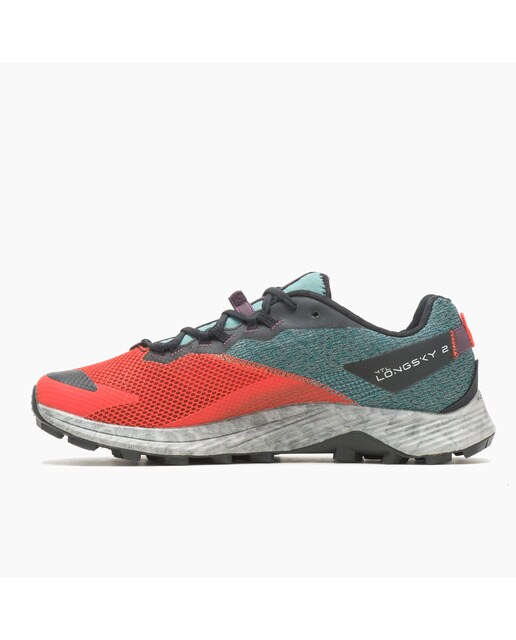 Imagen 3 de Zapatillas de trail running de mujer MTL Long Sky 2 Merrell - Naranja / Verde Naranja / Verde
