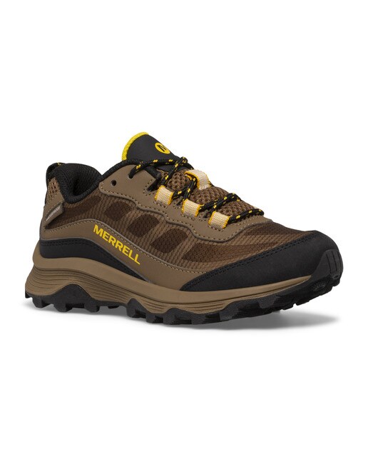 Zapatillas de montaña de niños Moab Speed Low Wtrpf Merrell - Marrón Marrón-6
