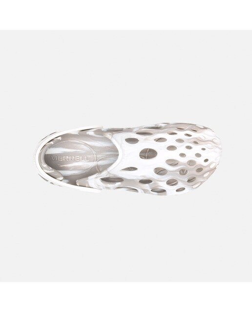 Zapatillas de montaña anfibias de mujer Hydro Moc Merrell - Blanco / Gris Blanco / Gris-3