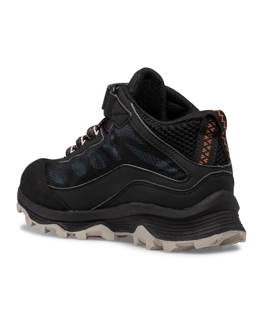 Botas de montaña de niños Moab Speed Mid A/C Waterproof Merrell - Negro Negro-2