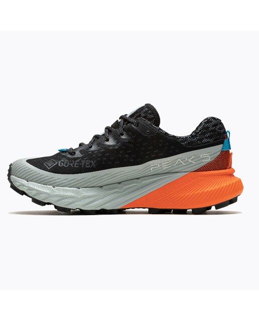 Zapatillas de trail running de mujer Agility Peak 5 GTX Merrell - Negro / Naranja Negro / Naranja-4
