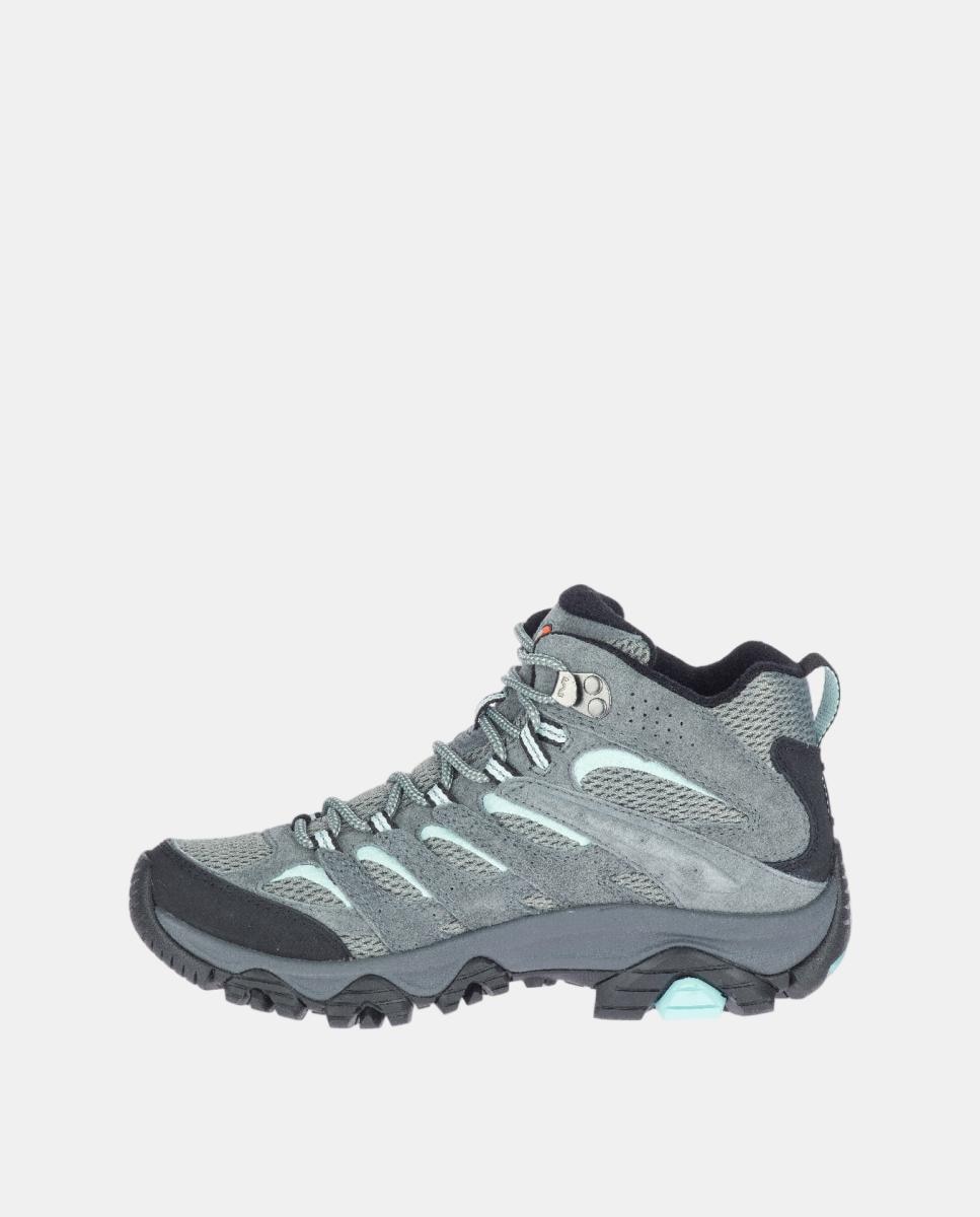 Botas de montaña de mujer Moab 3 Mid GTX Merrell - Azul / Gris Azul / Gris-9