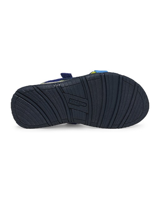 Sandalias de montaña de niños Kahuna Web Merrell - Amarillo / Azul Amarillo / Azul-5
