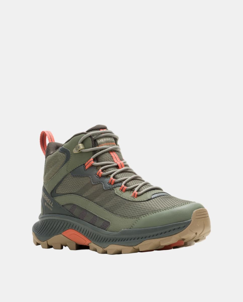 Botas de montaña de hombre SPEED STRIKE 2 MID GTX Merrell - Verde Verde-3