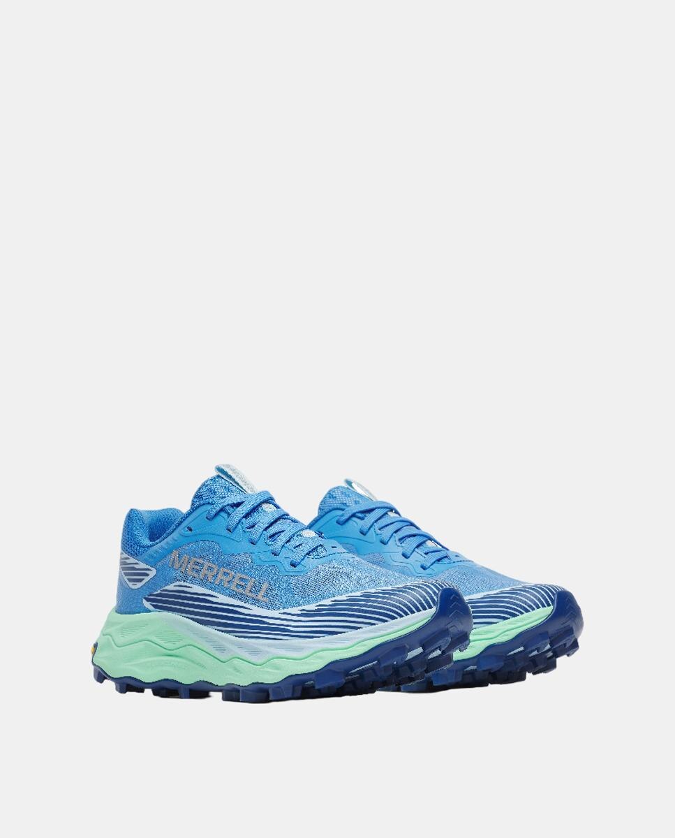 Zapatillas de trail running de mujer AGILITY PEAK 6 Merrell - Azul / Verde Azul / Verde-4