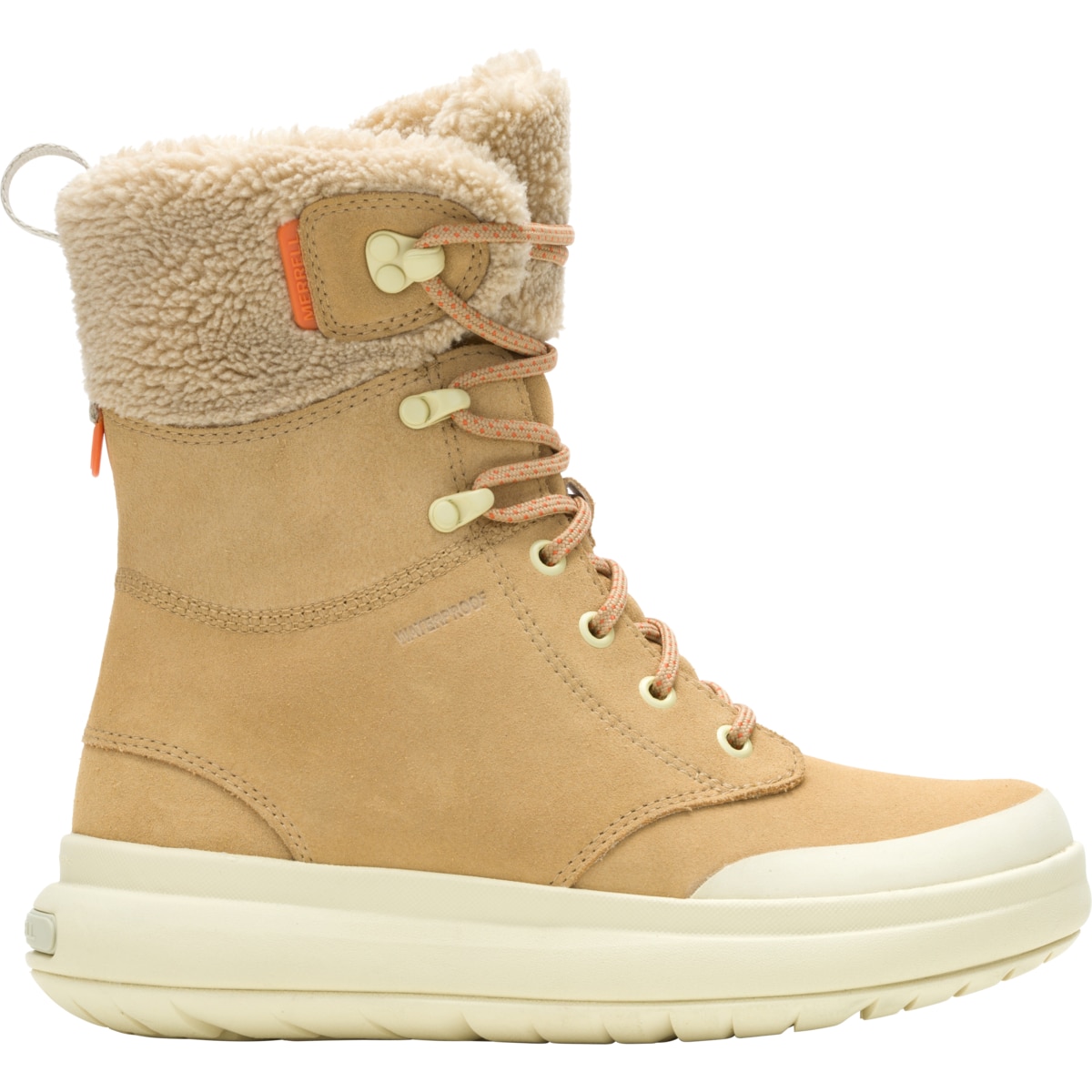 Merrell Bota de montaña de mujer MARQUETTE THERMO LACE WP Marrón