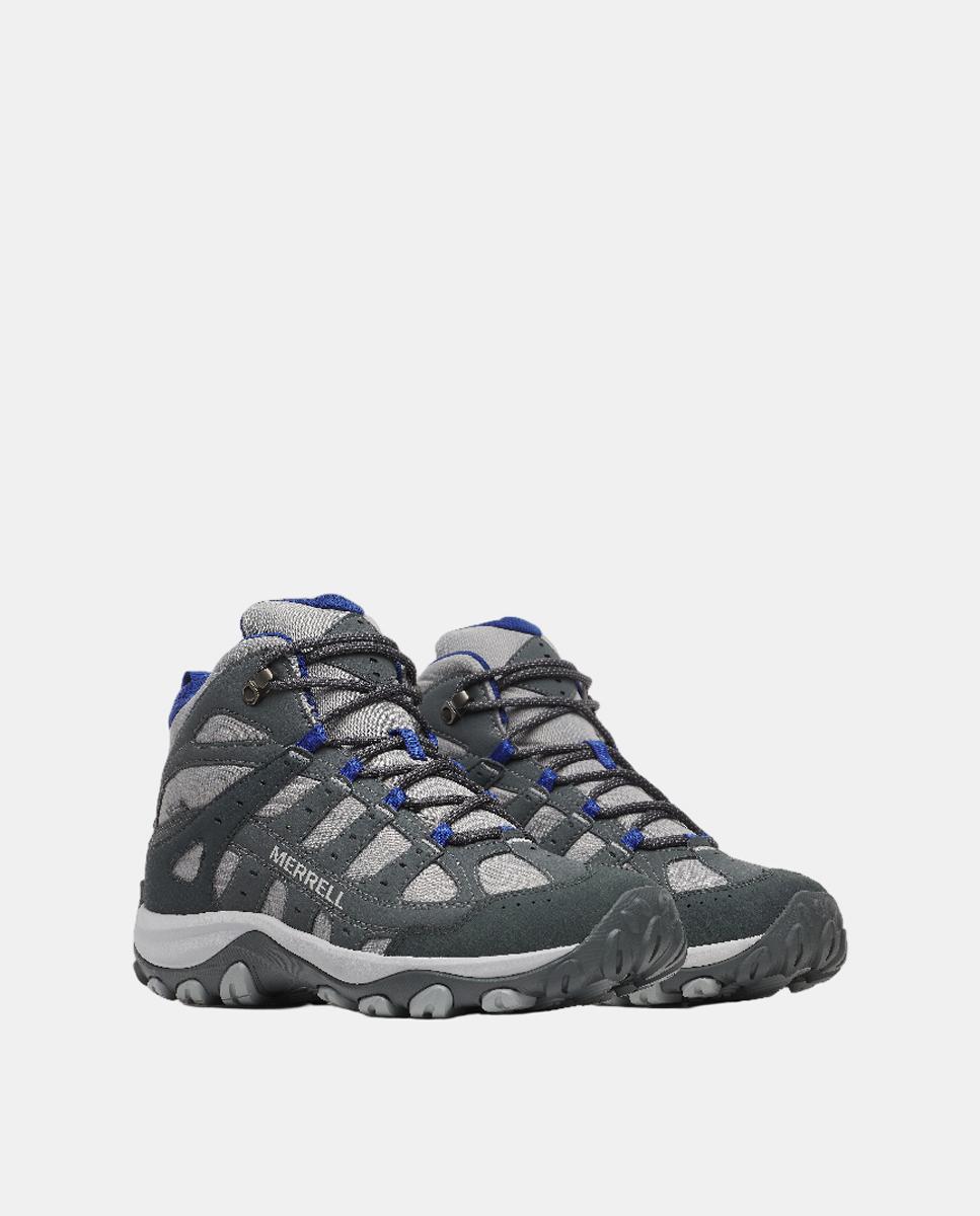 Botas de montaña de hombre Accentor 4 Sport Mid GTX Merrell - Gris / Azul Gris / Azul-4