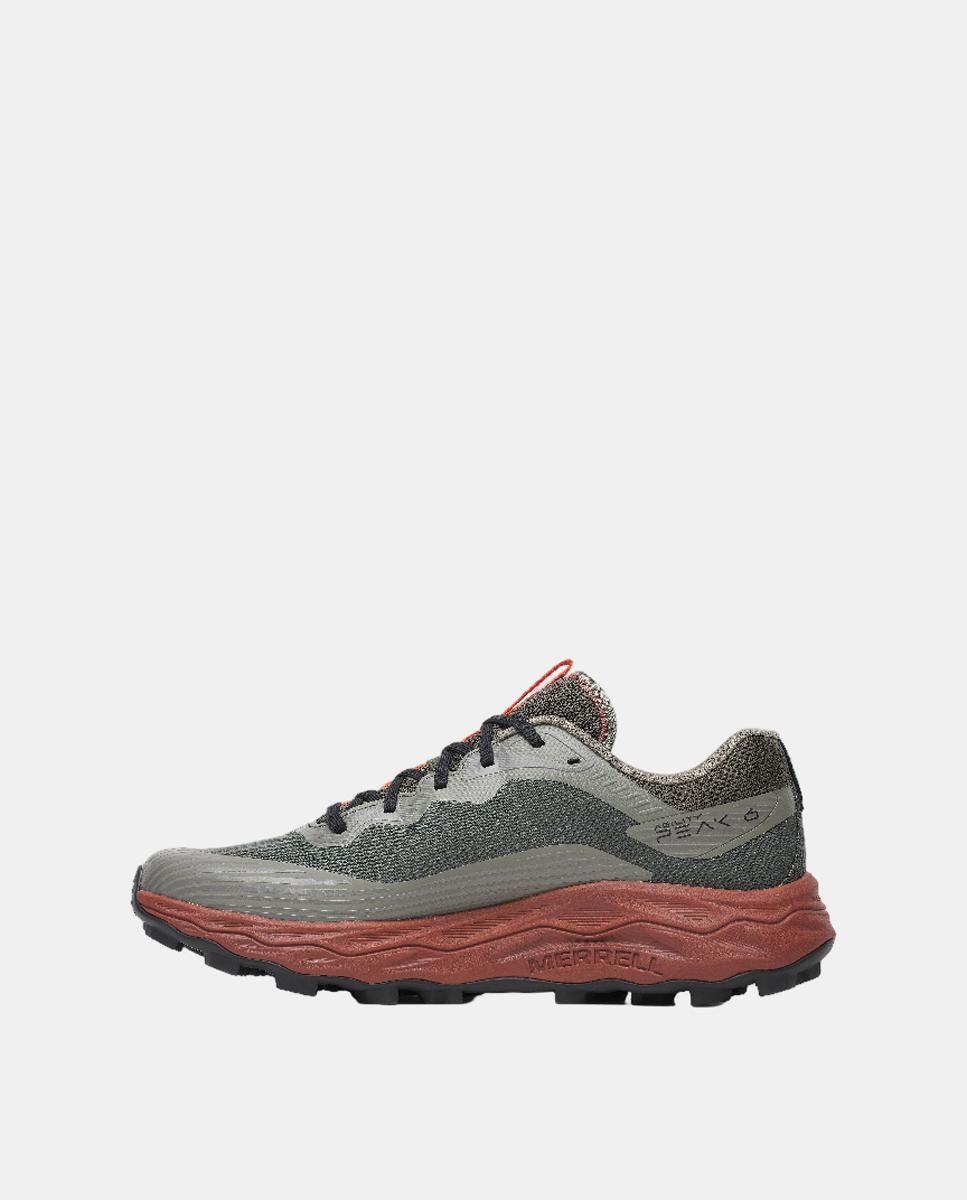 Zapatillas de trail running de hombre AGILITY PEAK 6 GTX Merrell - Gris / Naranja Gris / Naranja-3