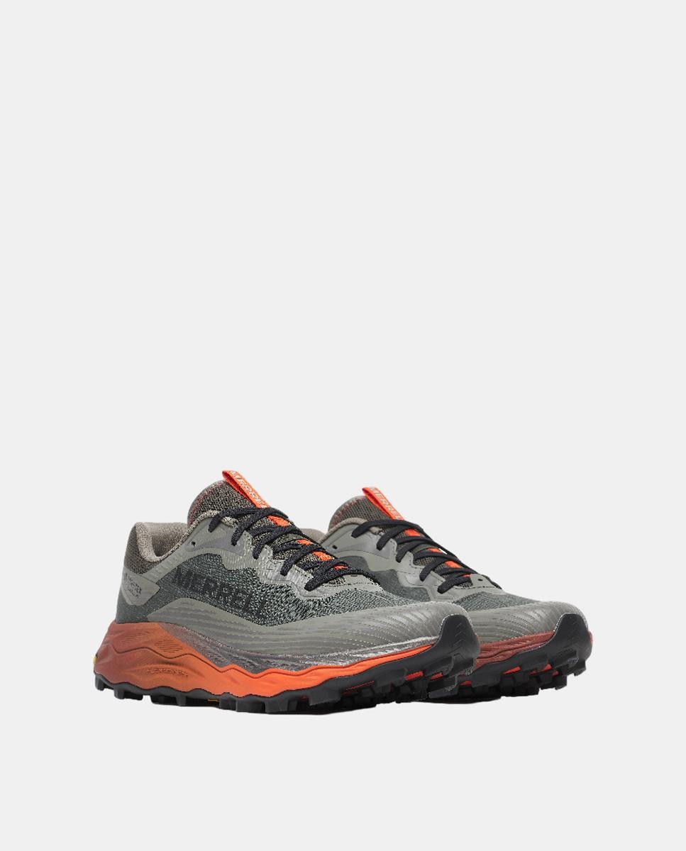 Zapatillas de trail running de hombre AGILITY PEAK 6 GTX Merrell - Gris / Naranja Gris / Naranja-4