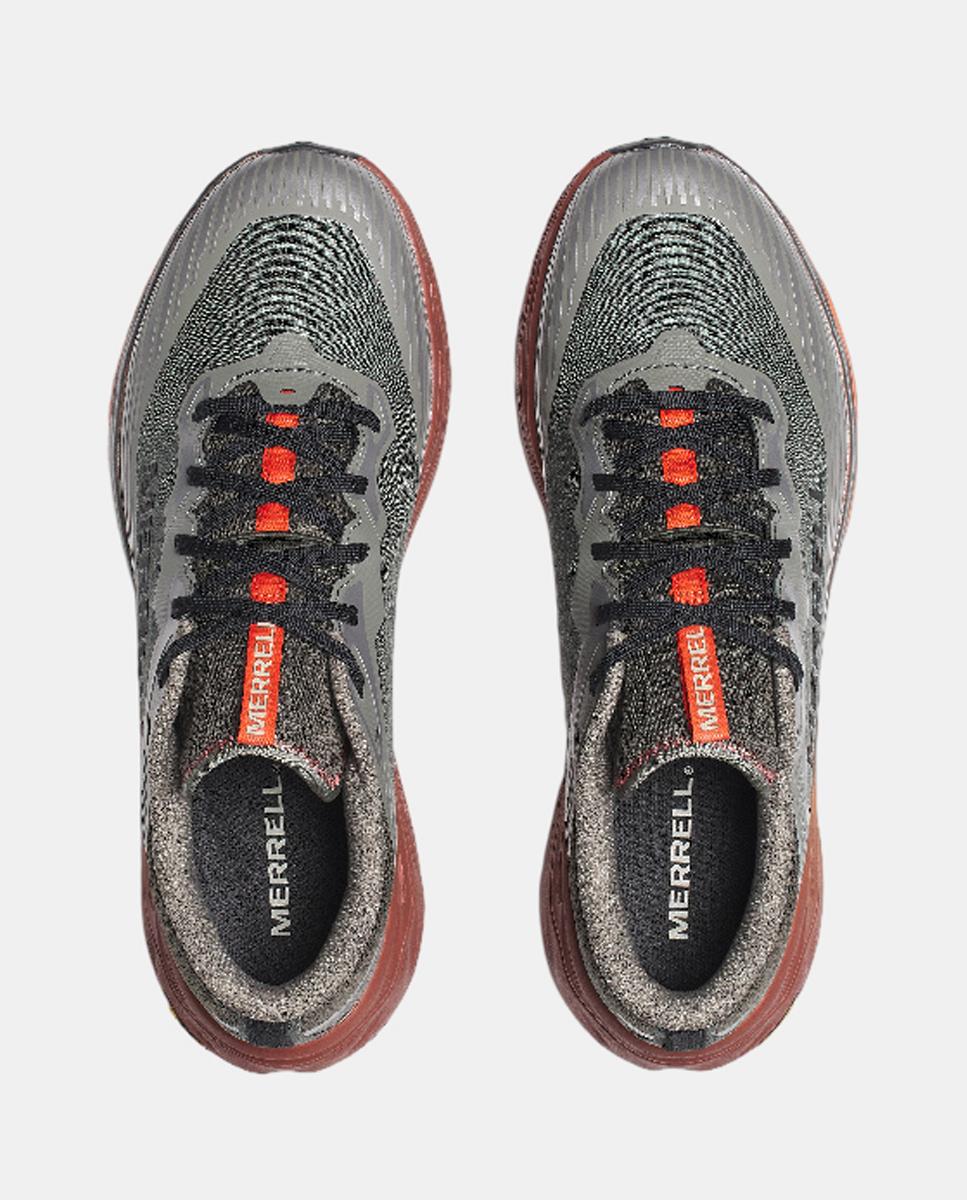 Zapatillas de trail running de hombre AGILITY PEAK 6 GTX Merrell - Gris / Naranja Gris / Naranja-5