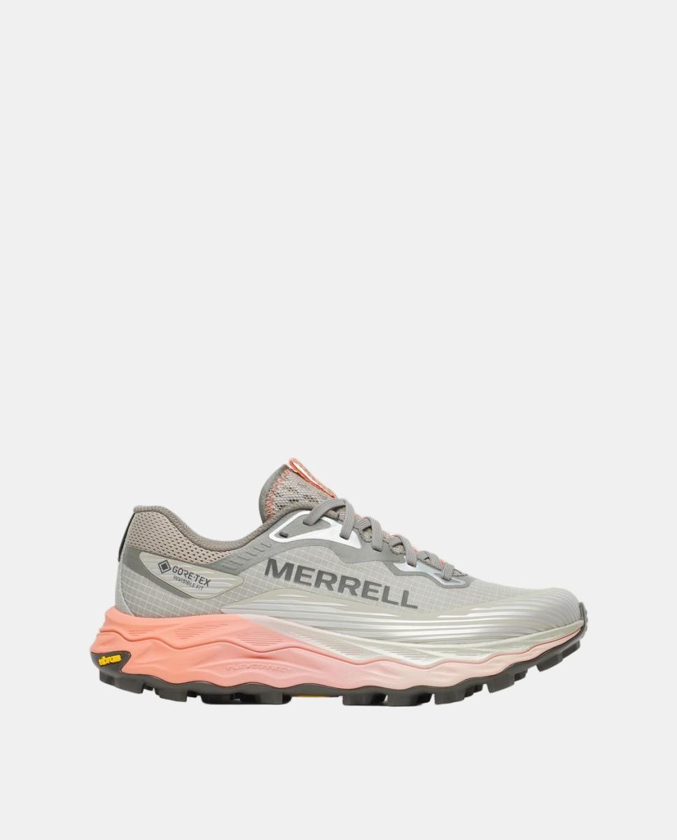 Merrell Zapatillas de trail running de mujer AGILITY PEAK 6 GTX Gris / Rosa