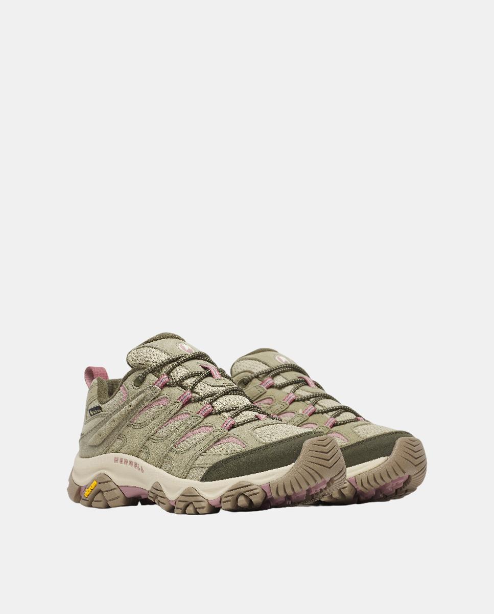 Zapatillas de montaña de mujer MOAB 3 GTX Merrell - Verde / Rosa Verde / Rosa-4