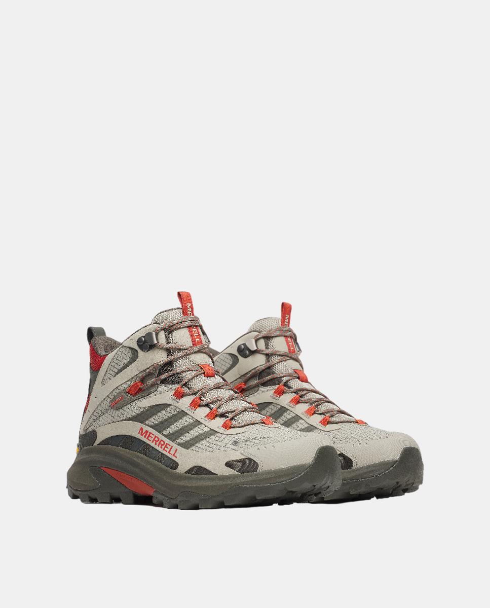 Botas de montaña de hombre MOAB SPEED 2 GTX Merrell - Gris claro Gris claro-4