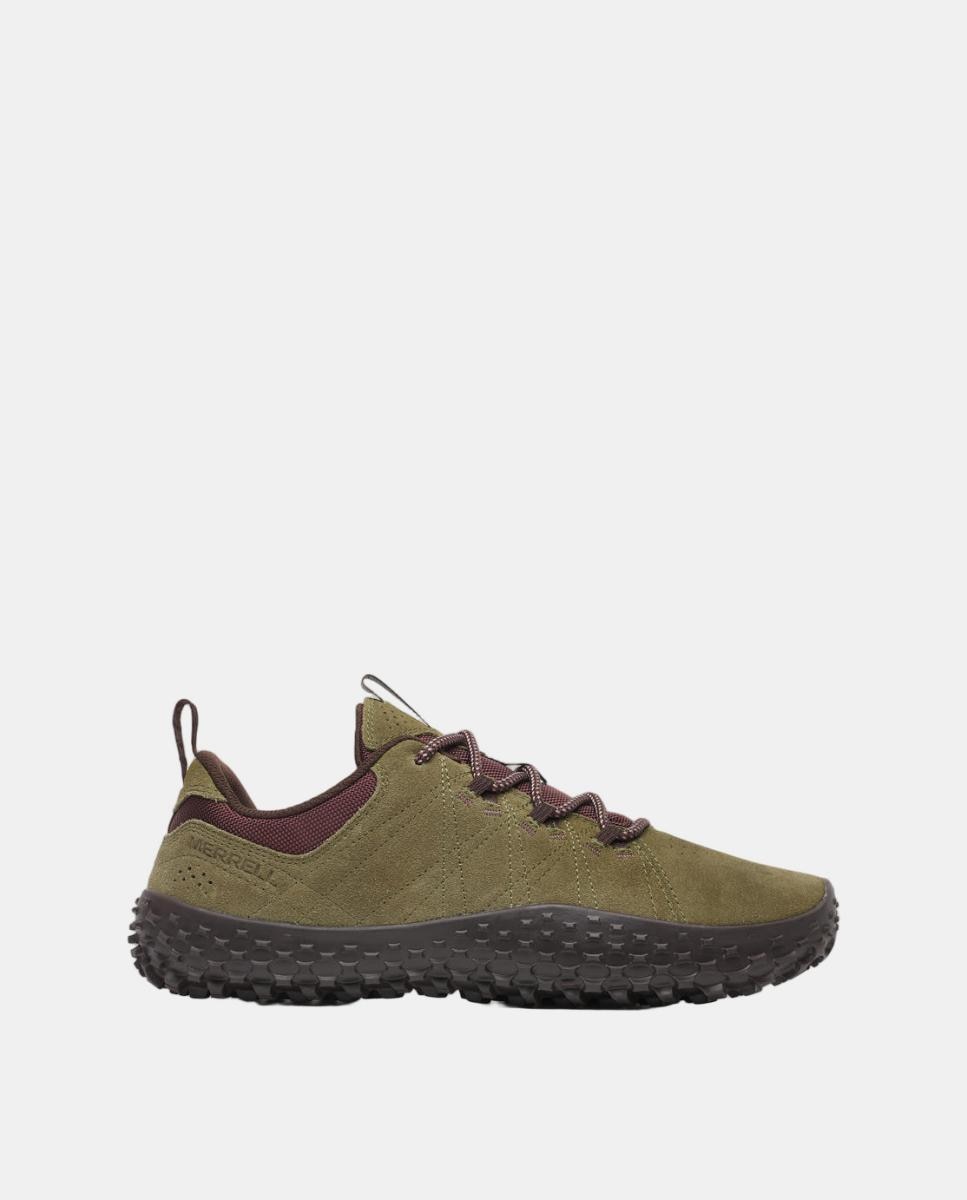Zapatillas de barefoot de hombre WRAPT Merrell - Verde / Morado Verde / Morado-1
