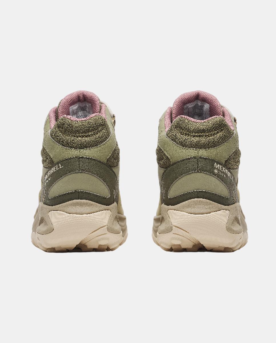 Imagen 2 de Botas de montaña de mujer YOKOTA 3 MID GTX Merrell - Verde / Rosa Verde / Rosa