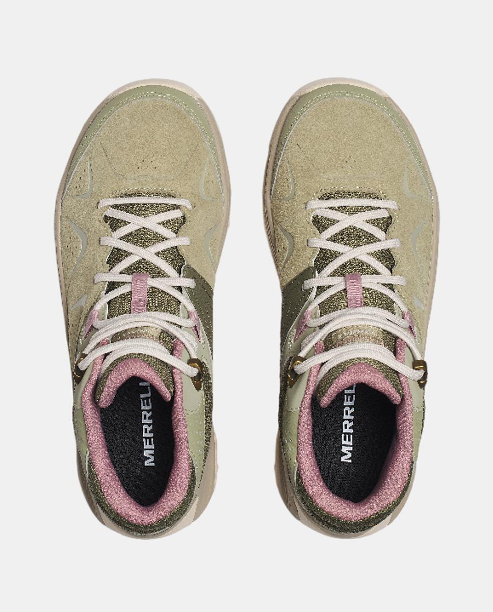 Imagen 5 de Botas de montaña de mujer YOKOTA 3 MID GTX Merrell - Verde / Rosa Verde / Rosa