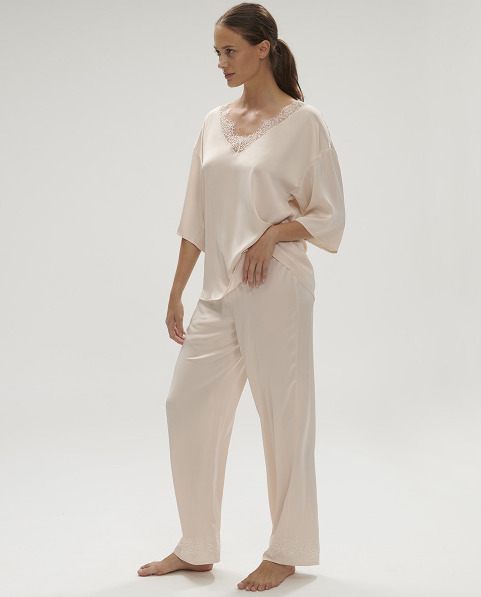Calças Loungewear Rosa-4