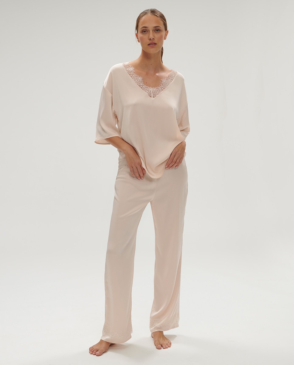 Calças Loungewear Rosa-6