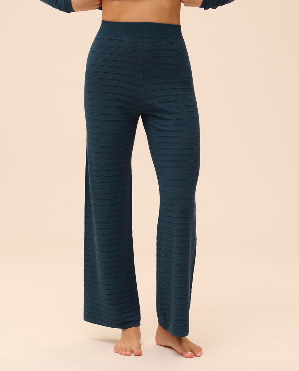 Calças Loungewear Azul-marinho-1