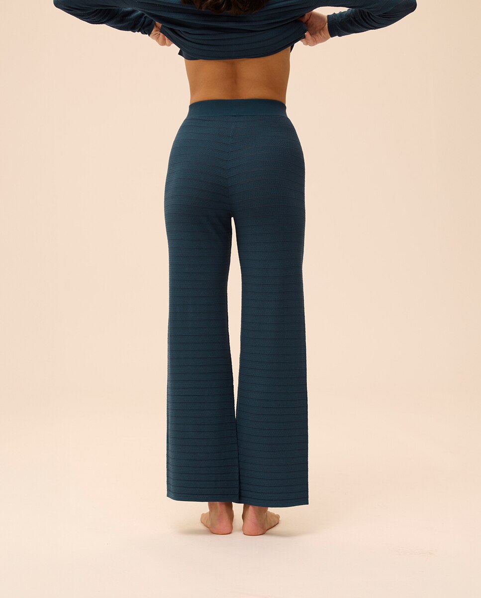 Calças Loungewear Azul-marinho-5