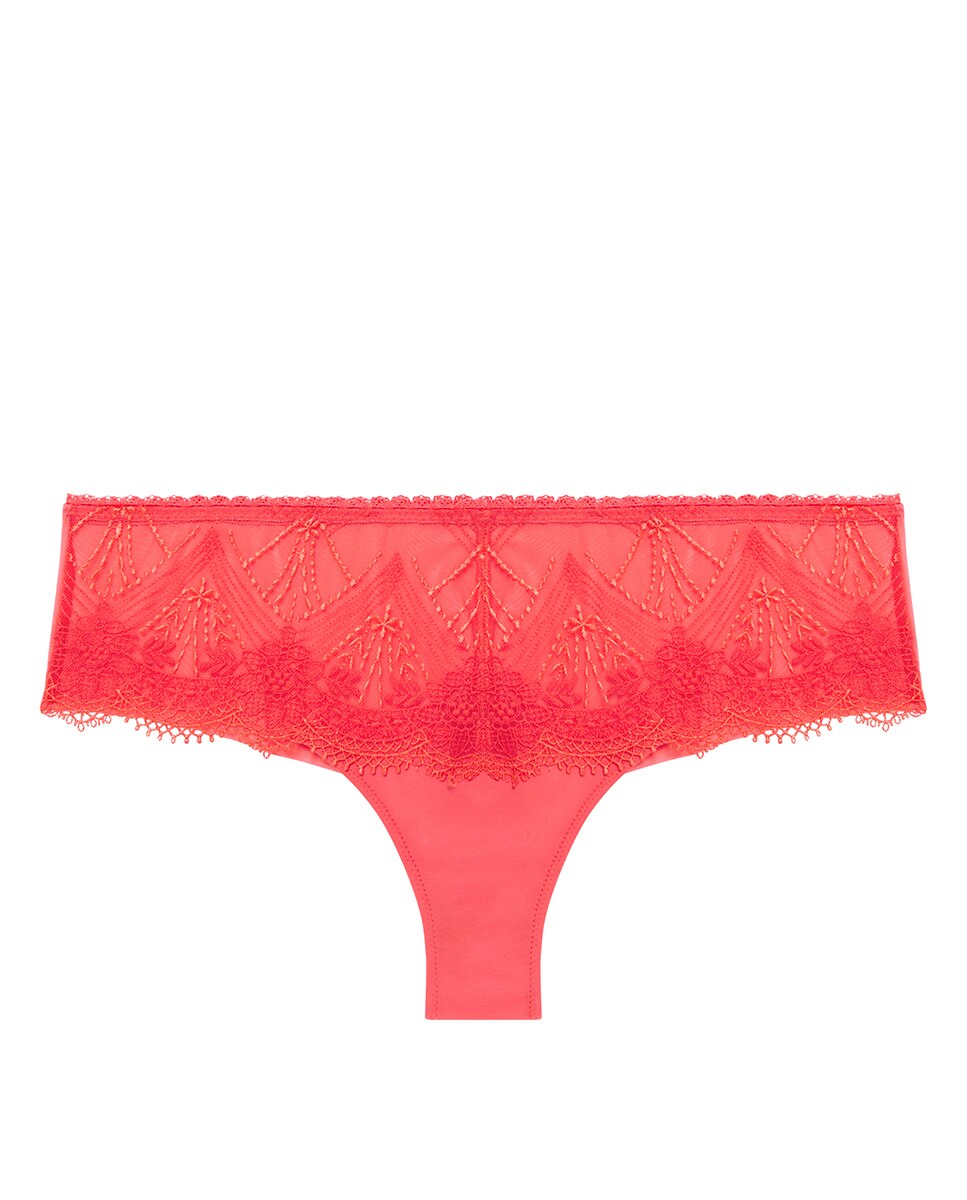 Calções de Pijama Reciclados com Bordado Coral-4