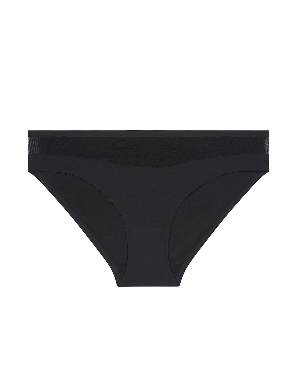 Cueca clássica Essentiel lisa Preto-4
