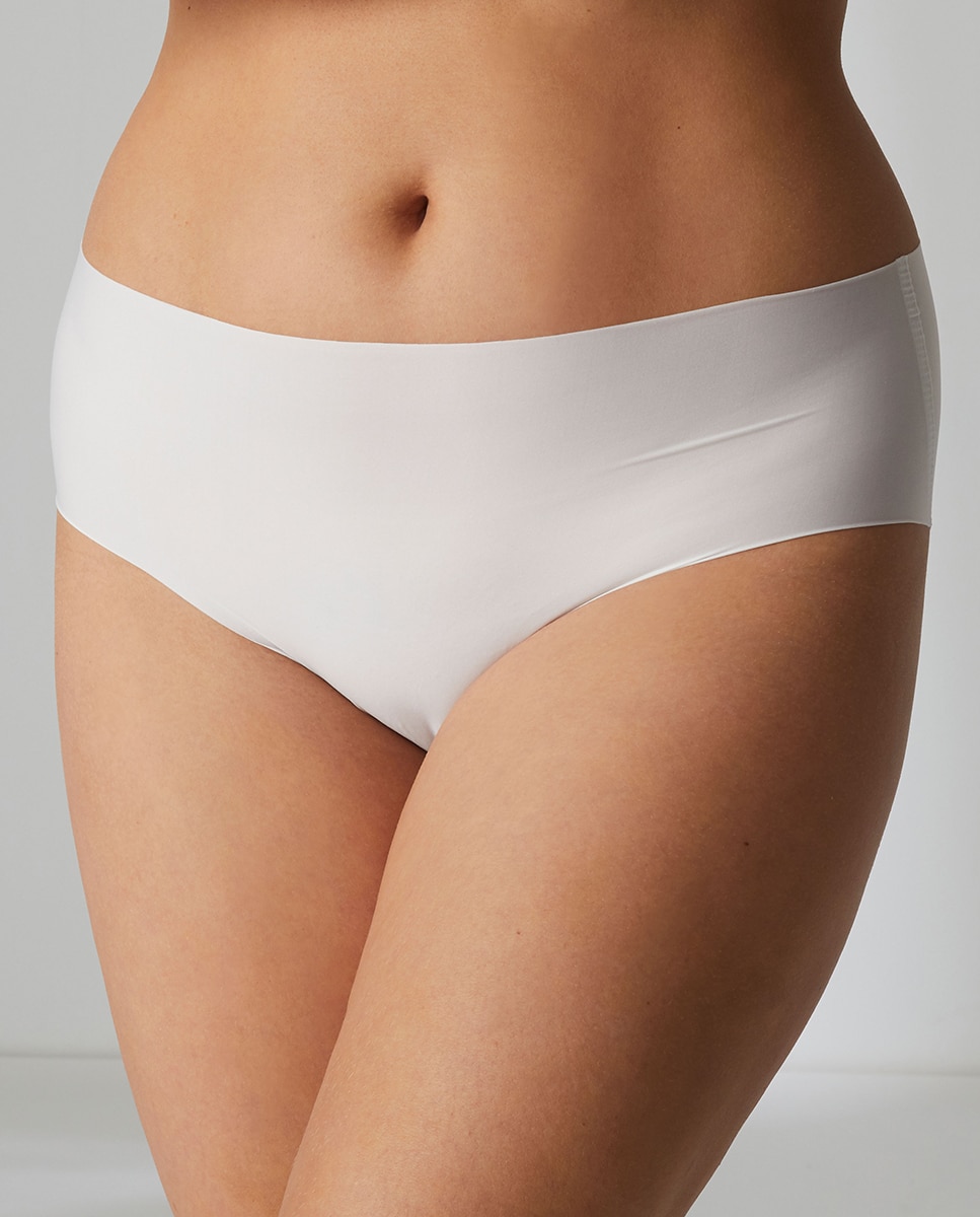 Cueca de Cintura Subida Creme-1
