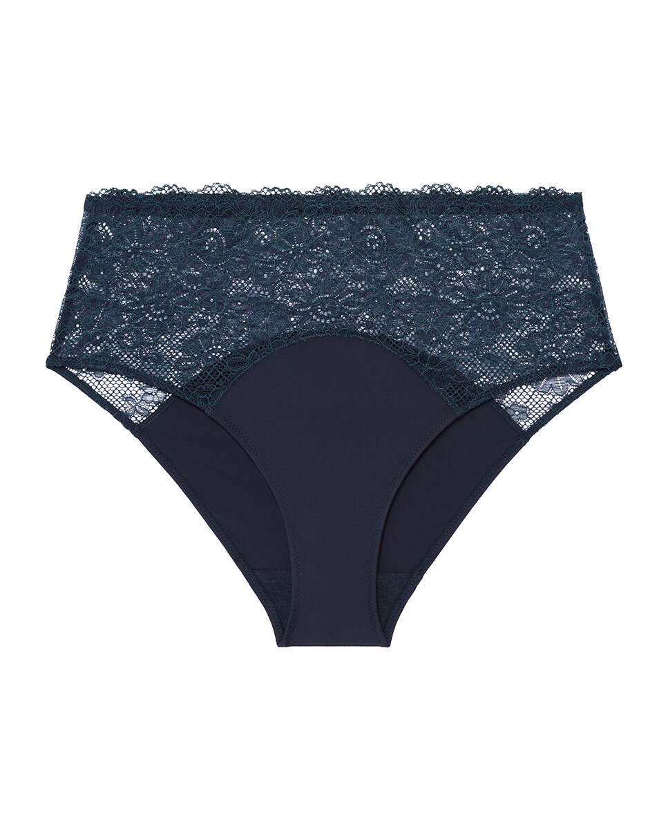 Cueca de Cintura Subida Verde-6