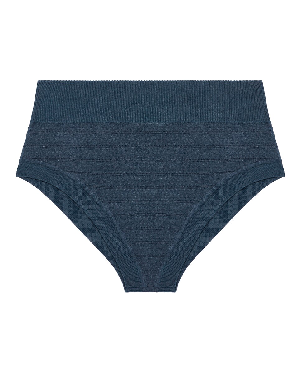 Cueca de Cintura Subida Azul-marinho-6