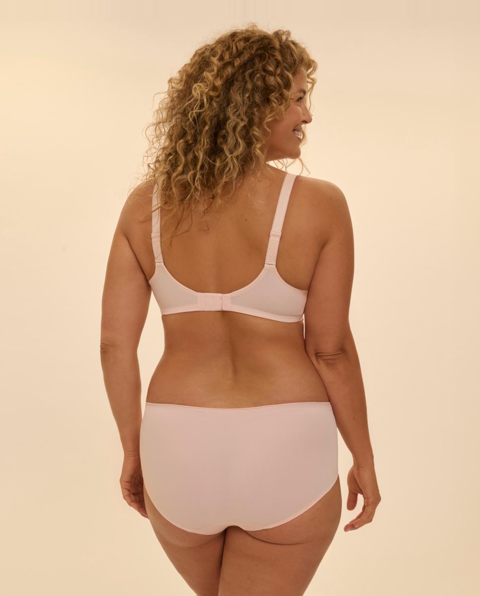 Cueca de Cintura Subida Wish Rosa-3