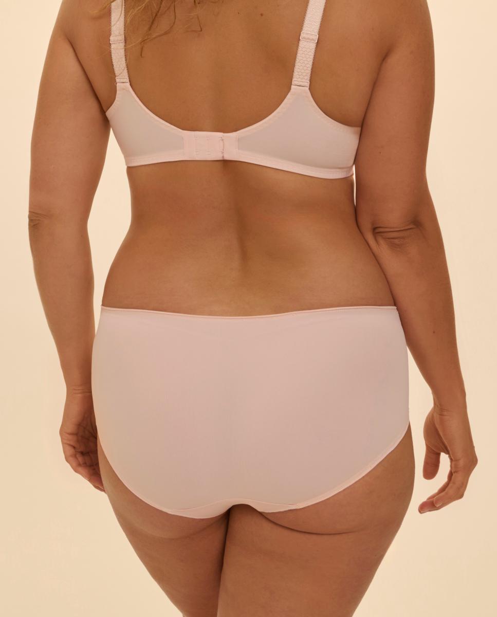 Cueca de Cintura Subida Wish Rosa-5