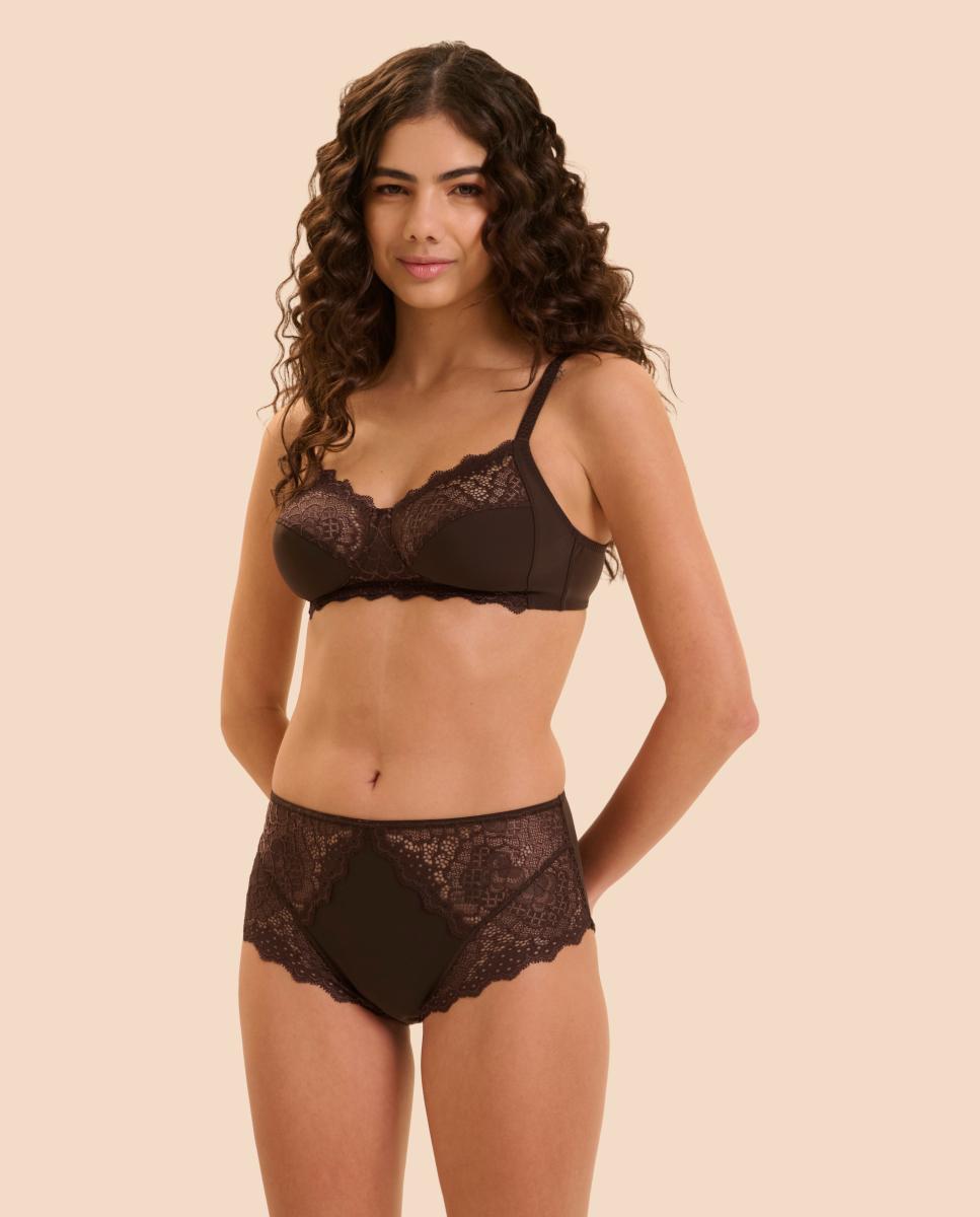 Braga Alta - Simone Pérèle - Marrón oscuro Marrón oscuro-8