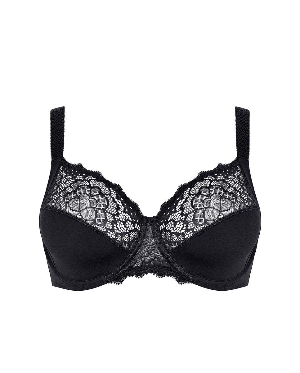 Sujetador de mujer Simone Pérèle de gran capacidad con aro - Negro Negro-4